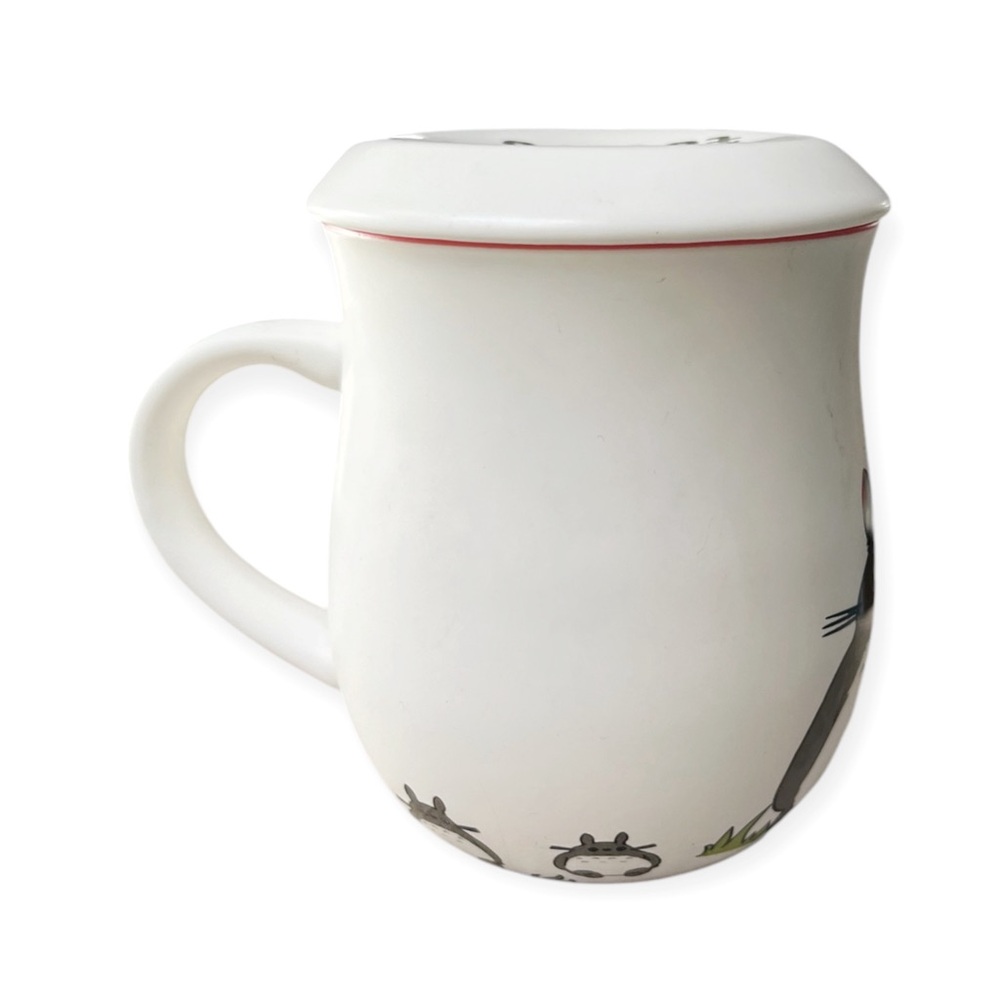 RARE My Neighbor Totoro Ceramic Mugs w/Lid - Picture 4 of 11